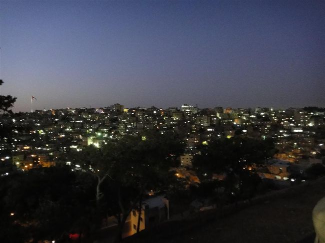 アンマン城から見る夜景～１７日間中東・トルコ旅行！その３～