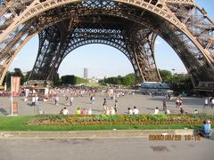5》　夏。南仏の旅　２日目。パリ　　オープンツールバス観光　2009/6/29.