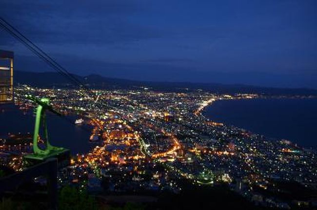 はじめての函館。<br />海の幸と夜景と塩ラーメンとお菓子と五稜郭、、たっぷり楽しんでまいりました。