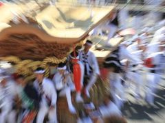 「ソーリャ」最高潮！　「岸和田だんじり祭 ①」　