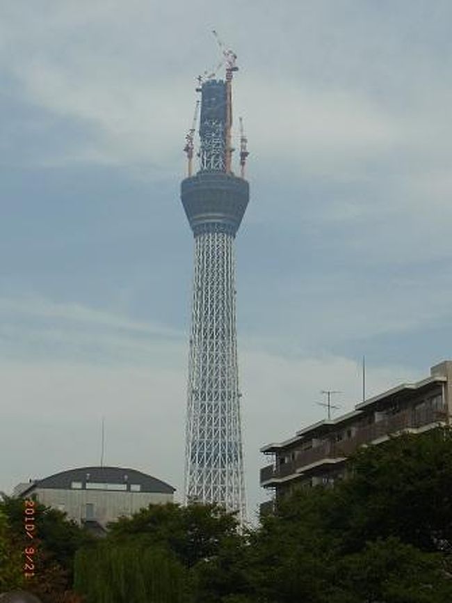 東京スカイツリー 建設中 10年 浅草 東京 の旅行記 ブログ By きょんころさん フォートラベル