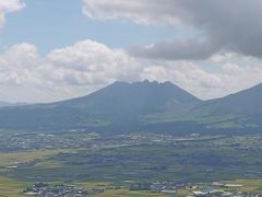 2010.9熊本・名古屋・室蘭出張旅行2-かぶと岩，大観峰からの阿蘇山の眺め