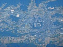【国内52】熊本・名古屋・室蘭出張旅行１-熊本までの飛行機からの風景