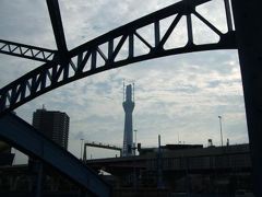 自転車でウロウロ…建設中のスカイツリー&東京港臨海大橋を見物してきました②