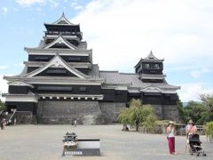 日本３名城の一つ”熊本城”観光