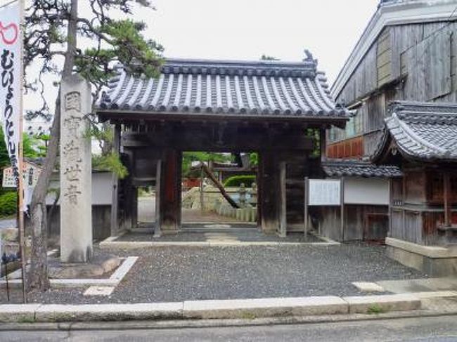 秀吉と縁の深い長浜の地では、花の名所でも知られる六つの古社寺で六瓢箪めぐりの企画があるんです。<br />（六つの社寺を巡り瓢箪をそろえると、この六瓢箪が無病（六瓢）息災のお守りになるというものらしいです。<br /><br />数年前に、芙蓉が咲く舎那院、萩の咲く　神照寺を巡りました。<br /><br />とても風情のあるお寺が多い長浜<br />今回は観光名所である黒壁スクエアーから程近い知善院を訪ねてみることに・・・<br />