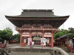 2010秋、尾張の古社・津島神社(2/4)：寺社間の池、牛頭山・宝寿院、狛象、大師像、釈迦像