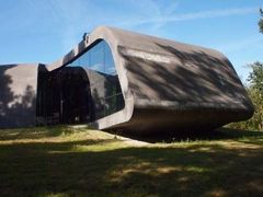 世界の建築シリーズ　（18）： Zaha Hadid 　オードラップゴー美術館・新館へ　−　7　Ordrupgaard, Denmark