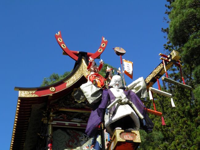 安房トンネルを抜けて飛騨高山と白川郷に行きました。<br />高山祭は丁度からくりの時間で運良く観ることが出来、白川郷は虹を観る事が出来ました。