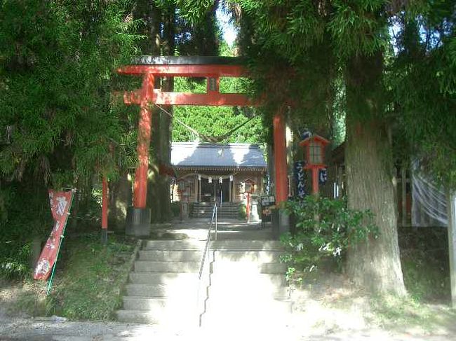 犬飼の滝をみたあとに、近所の和気神社を参拝しました。