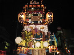 ☆川越祭り　２０１０年１０月☆　熱気ムンムン　おしくら饅頭