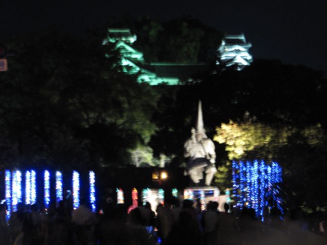 私が住んでる熊本市内のお祭りなので旅とは言えませんが・・・<br />毎年沢山のボランティアの方々の力で開催されている夜のお祭りですが、<br />あまり知名度がなく・・・<br />来年の九州新線の全線開通も控えていますので、熊本のいいところを<br />沢山沢山発信して全国の方々に熊本を訪れてもらいたいな・・・