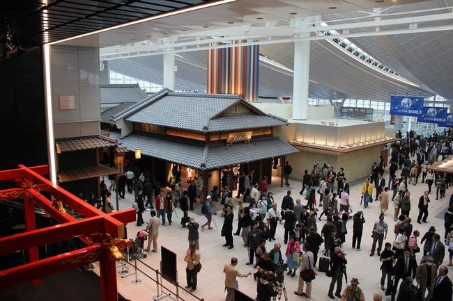 羽田空港国際線ターミナルＯＰＥＮを見学