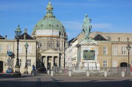 2010秋、黄葉の北欧4カ国旅行記(7/46)：10月13日(5)：コペンハーゲン・アマリエンボー宮殿とその界隈