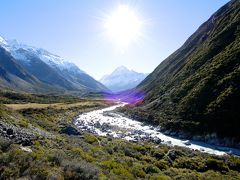 秋色に輝くニュージーランド　ドライブ旅行＜テカポ･マウントクック・ワナカ＞その３　アオラキ（マウントクック）