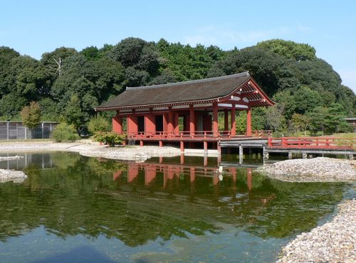 天平祭　東院庭園 日本の旅 関西を歩く 奈良、「平城遷都１３００年祭」東院庭園広場周辺』奈良市(奈良県)の旅行記・ブログ by さすらいおじさんさん【フォートラベル】