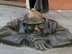 中欧の旅　（５）　マンホールマンのいる街　ブラチスラバ