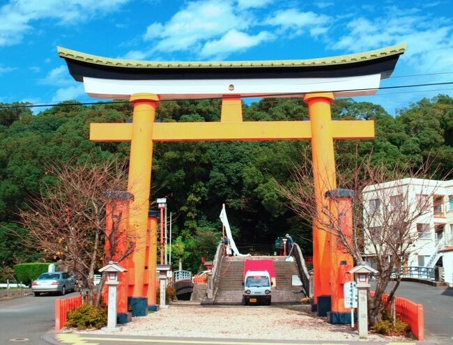 大隈国のもうひとつの一宮新田神社に参詣しました。