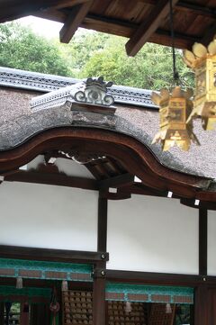 2010秋、下鴨神社(5/5)：河合神社、神門、六社、鴨長明の方丈レプリカ、御白石、三井社