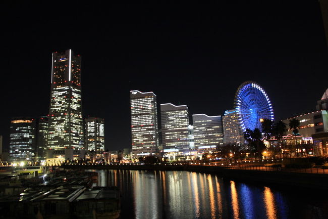 横浜ベイエリアの夜景とクリスマスイルミ２０１０