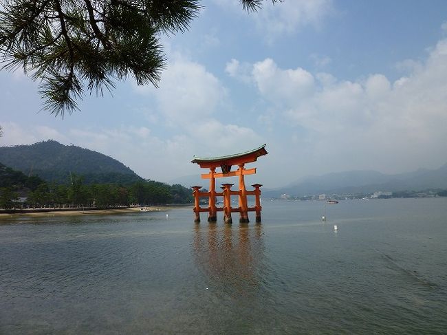 宮島の朝を迎えました～<br />お宿のチェックアウトは１０時。<br />楽しみな朝食をいただきに向かいましょう～