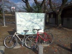 自転車で紅葉の御岳渓谷へ