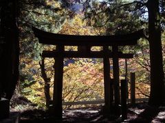 沢入駅（わたらせ渓谷鉄道）周辺の紅葉を散策する_①東宮神社から東宮公園へ（群馬県みどり市）