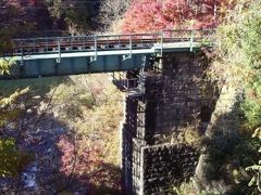 沢入駅（わたらせ渓谷鉄道）周辺の紅葉を散策する_②群馬県沢入発電所から薬師堂へ（群馬県みどり市）