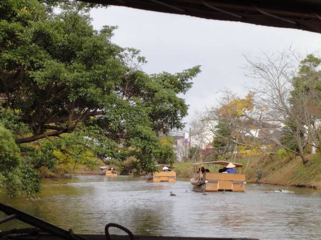 JTB旅物語「神話の国出雲・日本三景天橋立と美しき神戸・倉敷ﾊｲﾗｲﾄ３日間」<br />のツアーに参加してきました。<br /><br />第二日目　出雲大社を出発し　松江　堀川へ　<br />予想以上に楽しかったです。<br /><br />