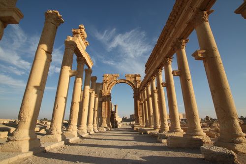 Welcome to Syria① （パルミラ遺跡)』パルミラ(シリア)の旅行記
