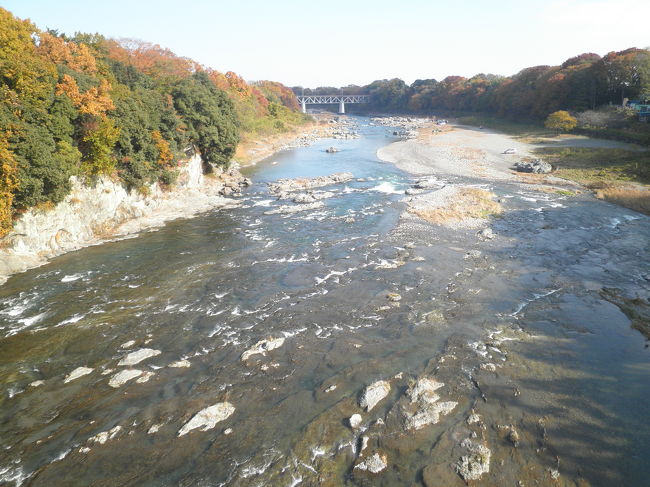 埼玉県北部の寄居町を散策・ハイキング<br /><br />玉淀駅・・・水天宮・・・鉢形城跡・・・車山・・・<br />白髭神社・・・愛宕山・・・鉢形城歴史館・・・<br />川の博物館・・・鉢形駅<br /><br />寄居は東武東上線・秩父鉄道・ＪＲ八高線が交差する<br />鉄道の要所。<br />道路でも国道254号線、140号線が通る要所でもあります。<br />今回は、玉淀と鉢形周辺を歩きました。