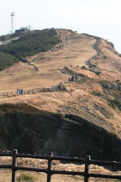 2010暮、韓国紀行22(3/25)：12月21日(2)：済州島・牛島、牛島峰、獅子岩