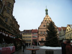 クリスマスマーケットで賑わう寒波のドイツへ～ローテンブルグ編