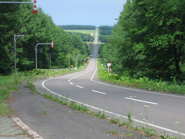 ついに念願の北海道ツーリングを果たしました。とっても充実した６日間でした。横浜を早朝出発し、新潟午前発のフェリーで翌日４：３０に小樽入り。そこからは朝里〜定山渓〜夕張〜万字〜三笠と走り、途中、廃線とローカル線めぐりをしながら滝川の母の実家（といっても無人だけど）に逗留しました。３日目は芦別〜美瑛〜富良野〜狩勝峠を経由し、ナイタイ高原へ。そして廃線マニアの聖地・旧広尾線の幸福駅を満喫したのち、大正町の友人宅で宿泊。４日目は東へ転じ、釧路からは北上して開陽台〜摩周湖〜硫黄山〜屈斜路湖〜美幌峠と走って、最後は阿寒湖をかすって北見相生の駅跡に鎮座する客車を利用した宿泊施設（なんとタダ！）にお泊り。最終日は足寄〜日勝峠〜占冠と走り、小樽運河を横目に夕刻再びフェリーの人となったのでした。<br />写真で紹介しているところは、特に思い出に残ったところです。交通機関で旅をする人はあまり行かないところでも、バイクでは定番スポットとなっているものがあり、ぜひ北海道を訪れる方には行ってほしいと思います。