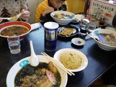 ０１．年末年始の蓼科７泊８日の年越し旅行　ラーメン漢風（かんふう）の昼食　三島～蓼科 今年買ったパジェロの自家用車の旅