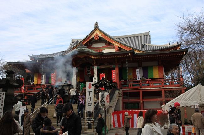 今年も初詣は目黒のお不動さんから