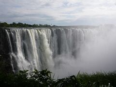 南部アフリカ旅行(1)　ビクトリアの滝（ジンバブエ側）