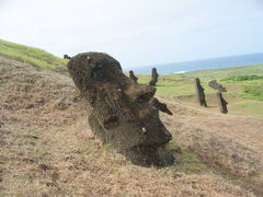 【イースター島/ラパヌイ】島一周モアイ巡り