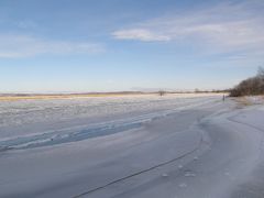 11年厳寒晴天 　1月：釧路　川凍り、湖凍る：寒さがくれる贈り物