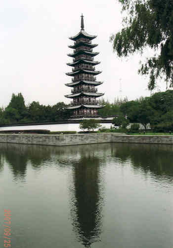 上海の松江・方塔公園・酔白池公園