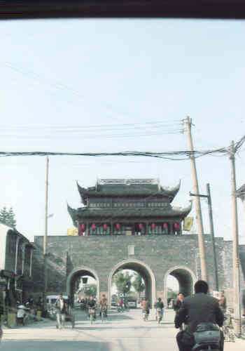 江南の楓橋・城門