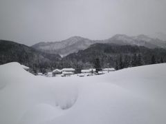 真冬の三川温泉