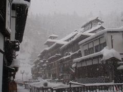 銀山温泉～雪景色