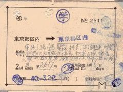 思い出の　青春片道切符　１９６５年　（１）　１日目　東京→奈良→大阪　（2012年加筆）