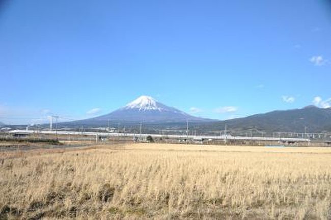 西伊豆から地元富士市へ。<br />富士山に架かっていたくもが無くなったのでもう一度富士山を。