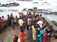 インド一周（４）　海の儀式とカバディ大会