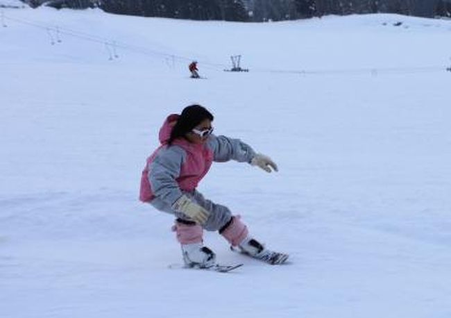 今シーズン２回目のスキーは飛騨かわいスキー場