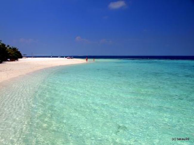 新年早々、５年ぶりにモルディブへ行ってきました。<br /><br />前回のクラブメッドでは十分楽しめなかったダイビングをメインに、極上のハウスリーフで有名な北マーレ環礁の「エリヤドゥ アイランド リゾート」に滞在しました。<br /><br />ダイビングメインの滞在でしたが、エリヤドゥはビーチもすばらしいです。<br /><br />純白の砂のホワイトサンドビーチ、透明な海、青い空が広がり、まさに地上の楽園です。<br />