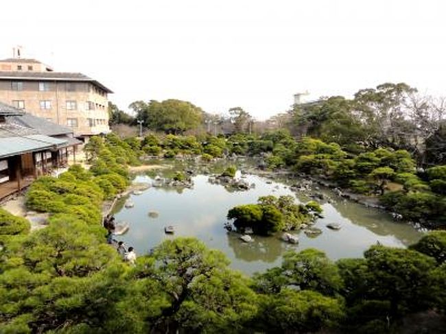 　柳川の「さげもん巡り」をした際、松濤園を訪問いたしました。綺麗な日本庭園でしばし見とれていました。