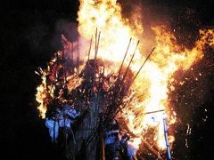 奇祭　鳥羽の火祭り